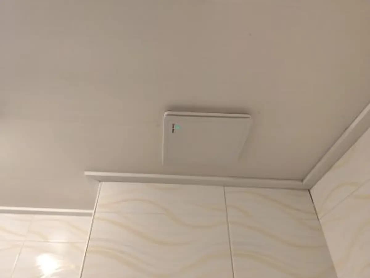 주방 후드 교체 시공 현장 — 시흥 고장 욕실화장실환풍기교체설치 시공