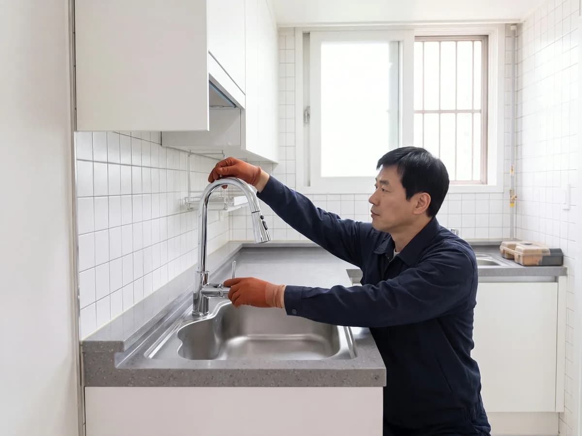 주방·싱크대 시공 후